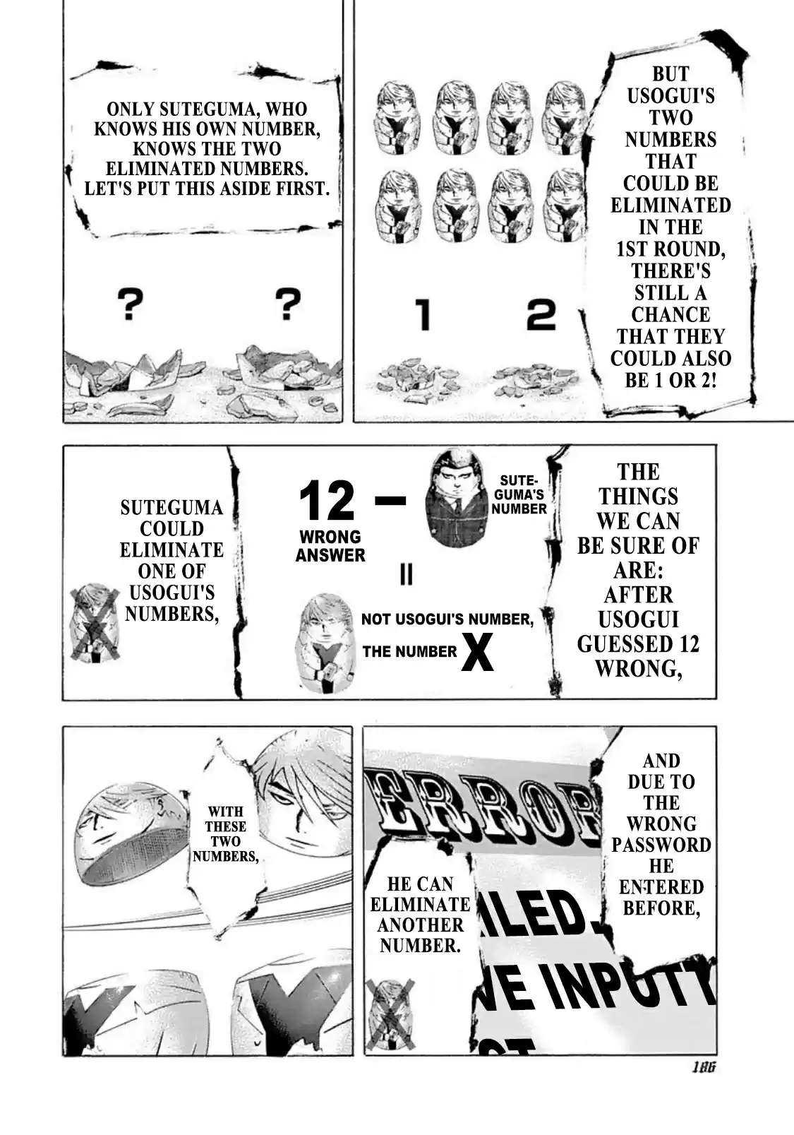 Usogui Vol. 21 Ch. 229 Double edged Sword