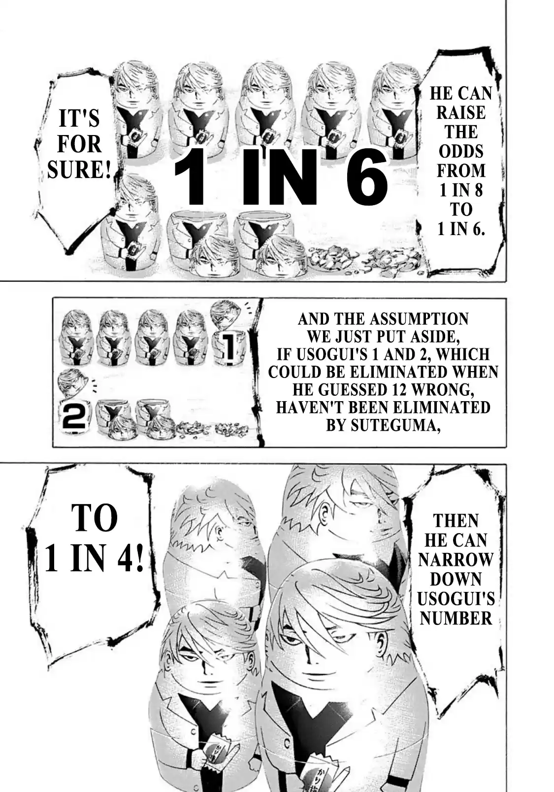 Usogui Vol. 21 Ch. 229 Double edged Sword