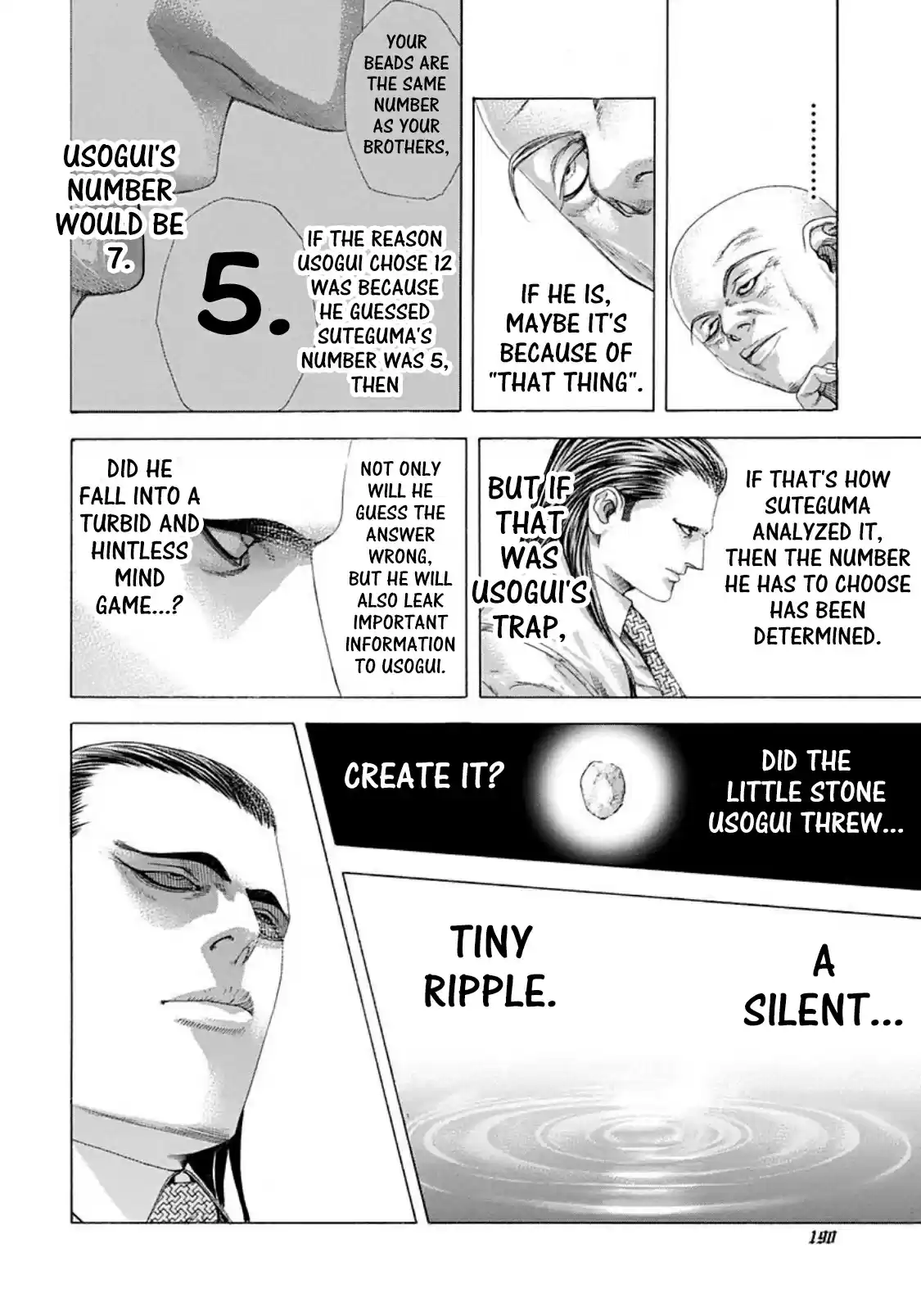 Usogui Vol. 21 Ch. 229 Double edged Sword