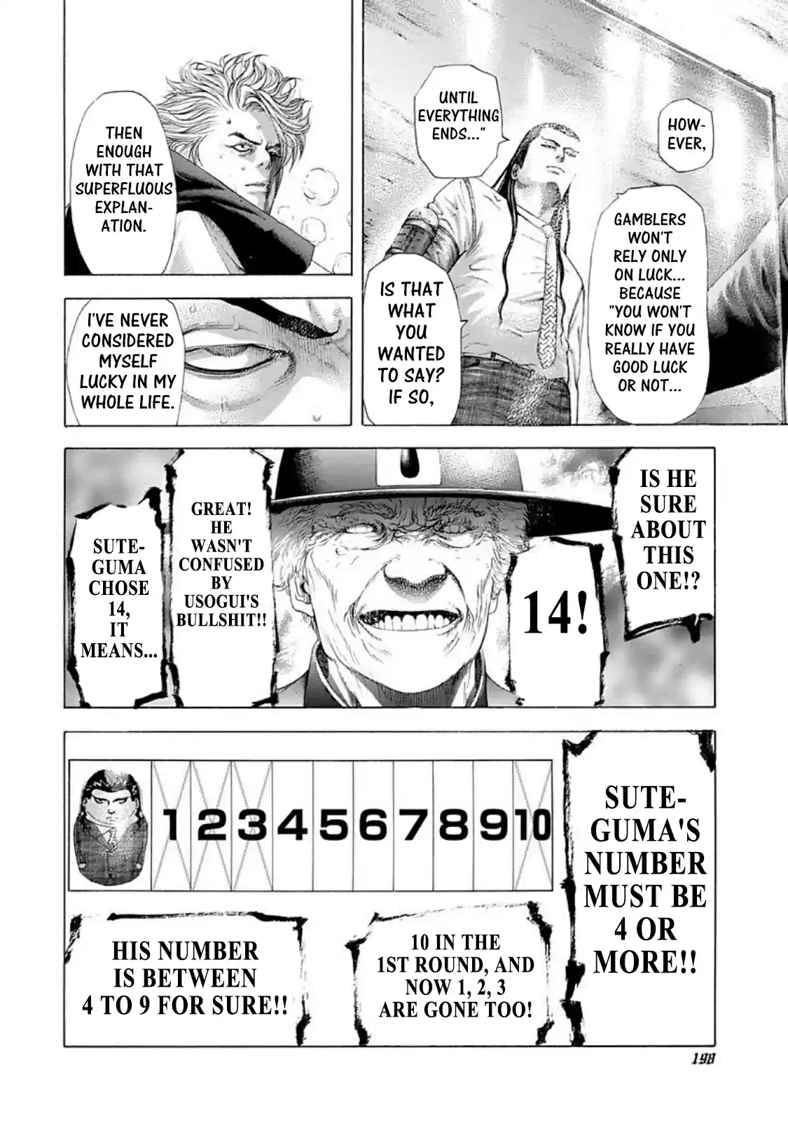 Usogui Vol. 21 Ch. 230 Gamblers