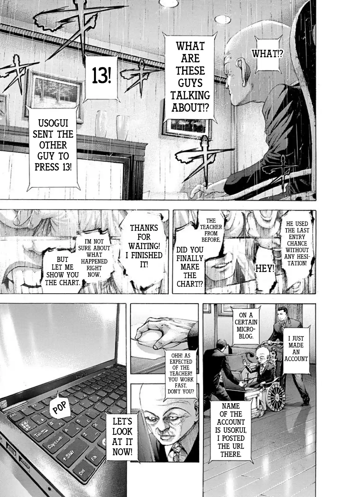 Usogui Vol. 22 Ch. 234 13 Is...