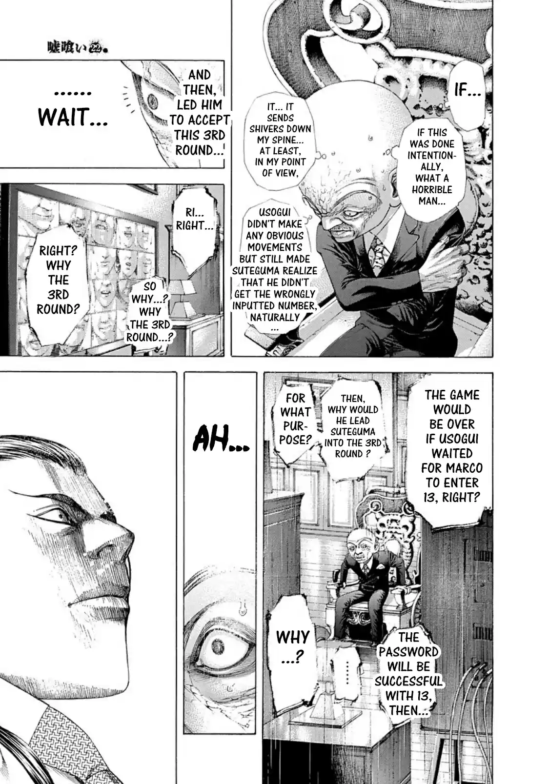 Usogui Vol. 22 Ch. 235 The Devil's Number