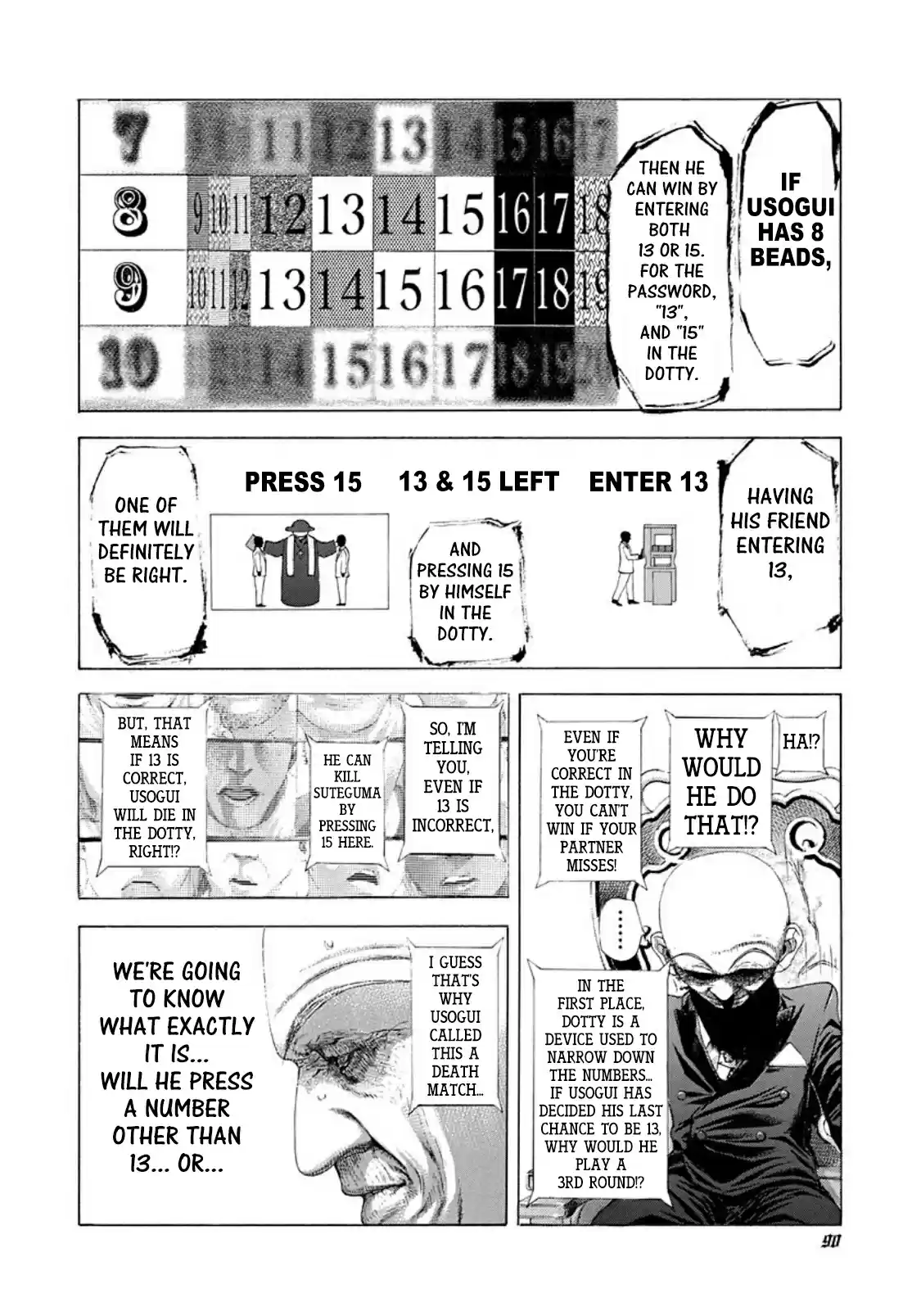 Usogui Vol. 22 Ch. 235 The Devil's Number