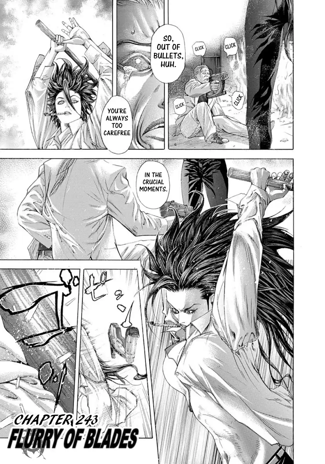 Usogui Vol. 23 Ch. 243 Flurry Of Blades