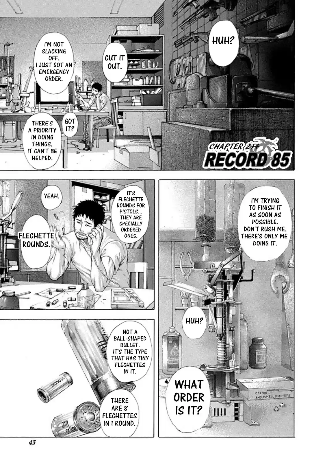 Usogui Vol. 23 Ch. 244 Record 85
