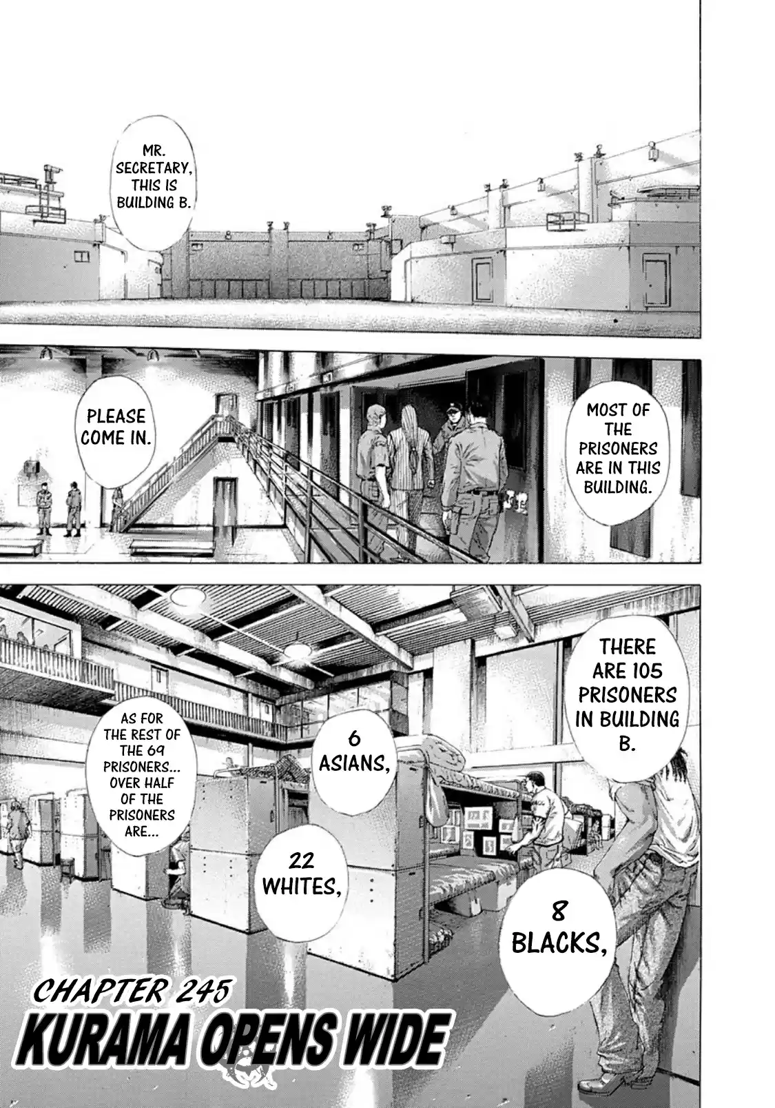 Usogui Vol. 23 Ch. 245 Kurama Opens Wide