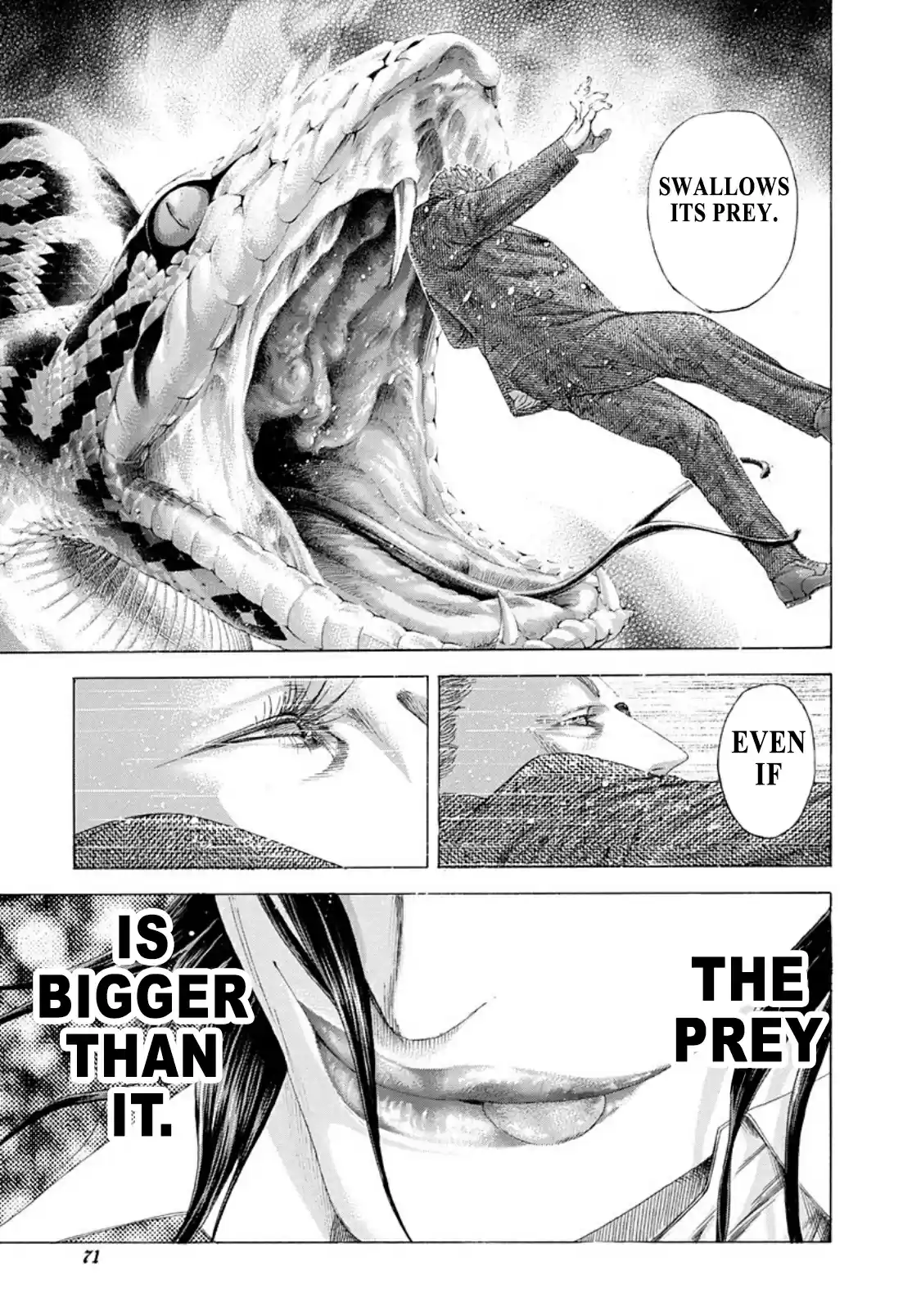 Usogui Vol. 23 Ch. 245 Kurama Opens Wide