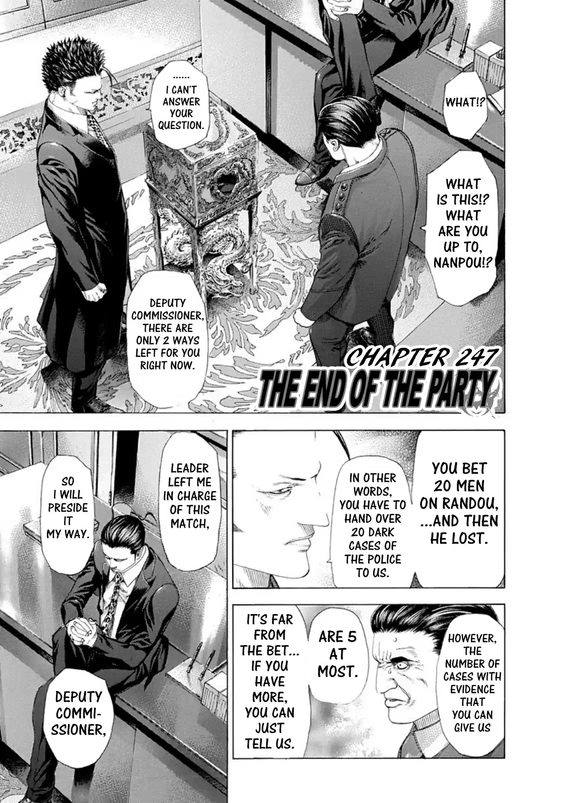 Usogui Vol. 23 Ch. 247 The End Of The Party