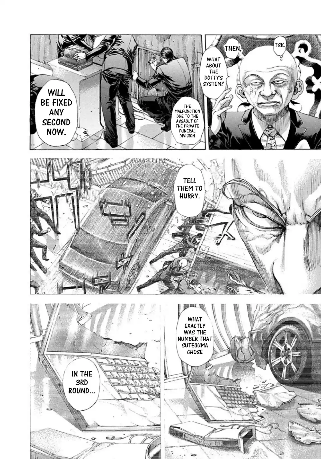 Usogui Vol. 24 Ch. 258 Ten Bridges