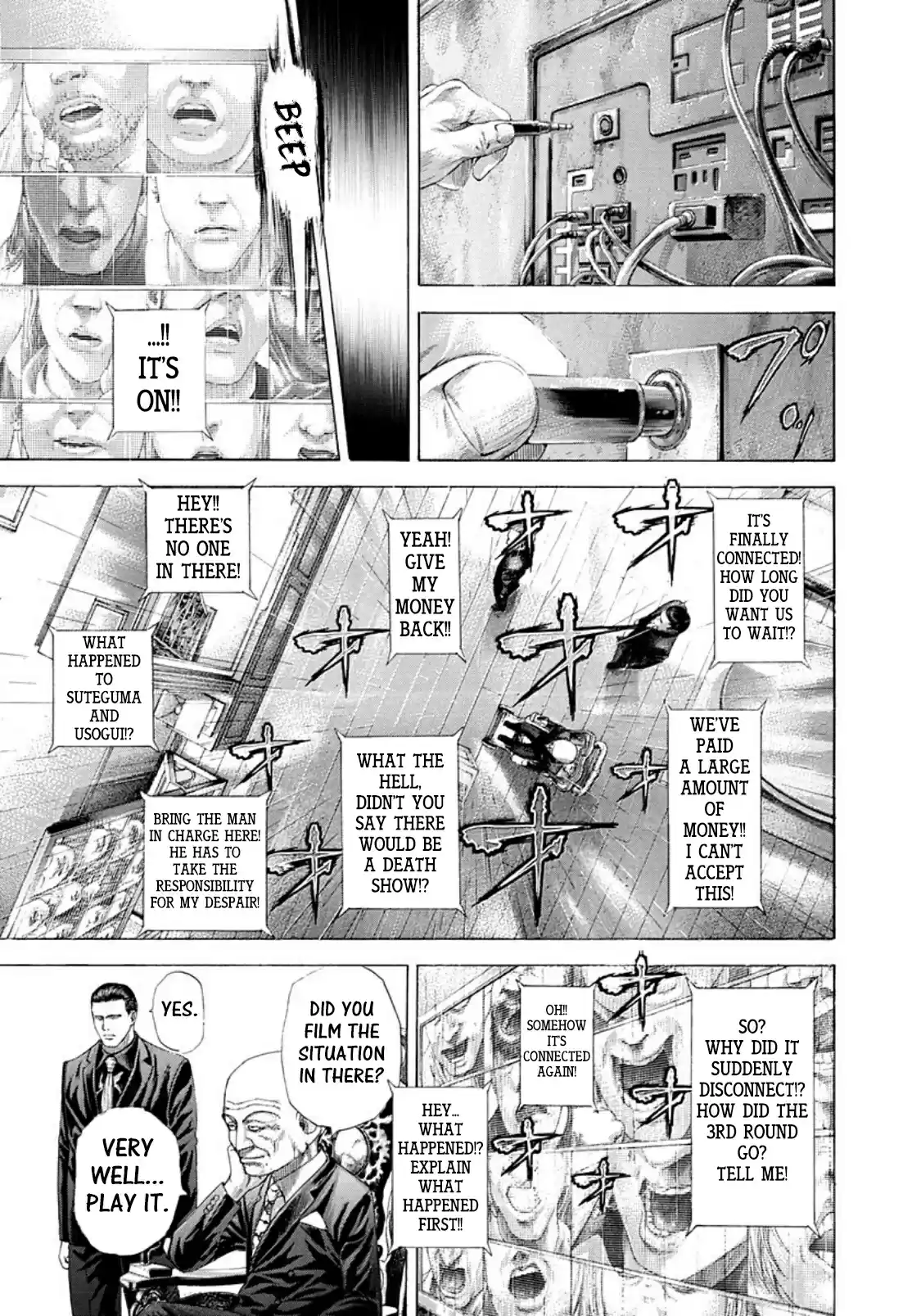 Usogui Vol. 24 Ch. 258 Ten Bridges