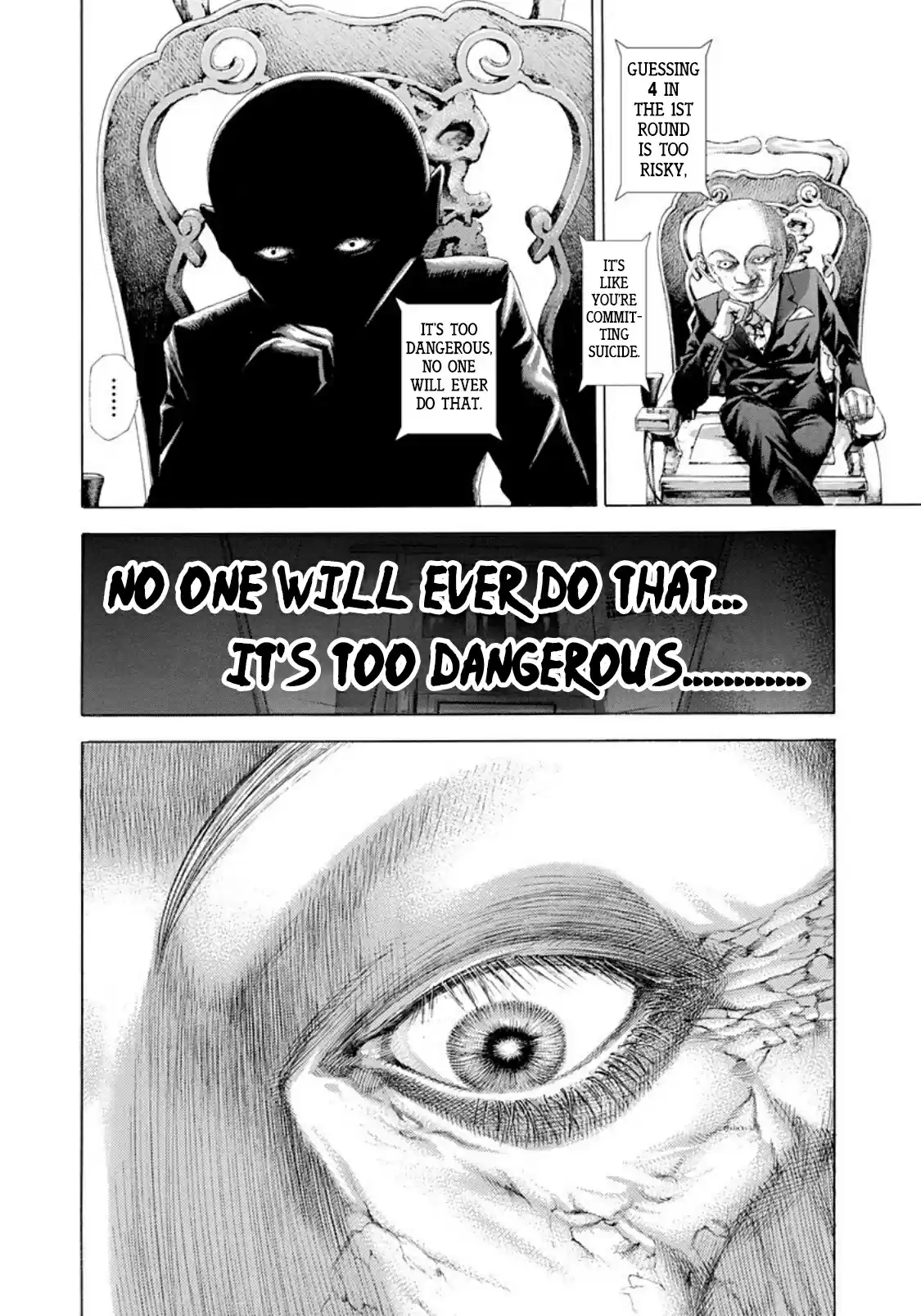 Usogui Vol. 24 Ch. 258 Ten Bridges