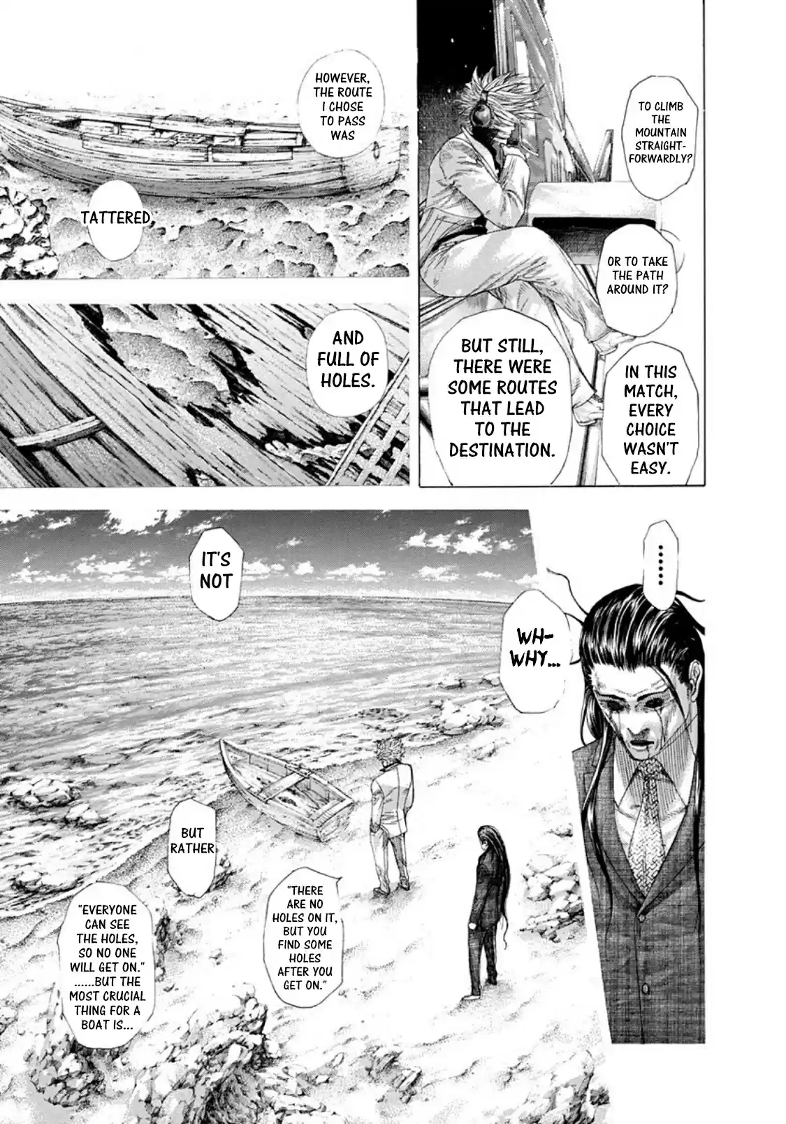 Usogui Vol. 24 Ch. 261 Invisible Holes