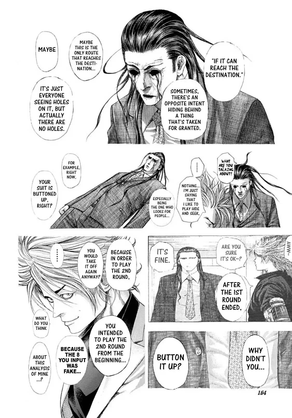 Usogui Vol. 24 Ch. 261 Invisible Holes