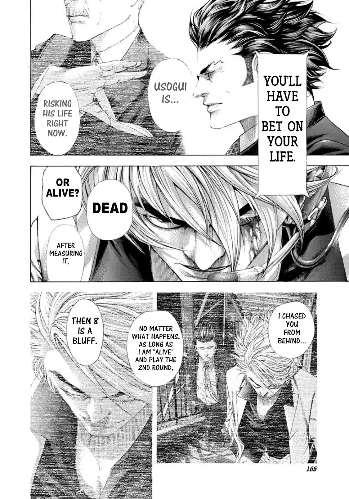 Usogui Vol. 24 Ch. 261 Invisible Holes