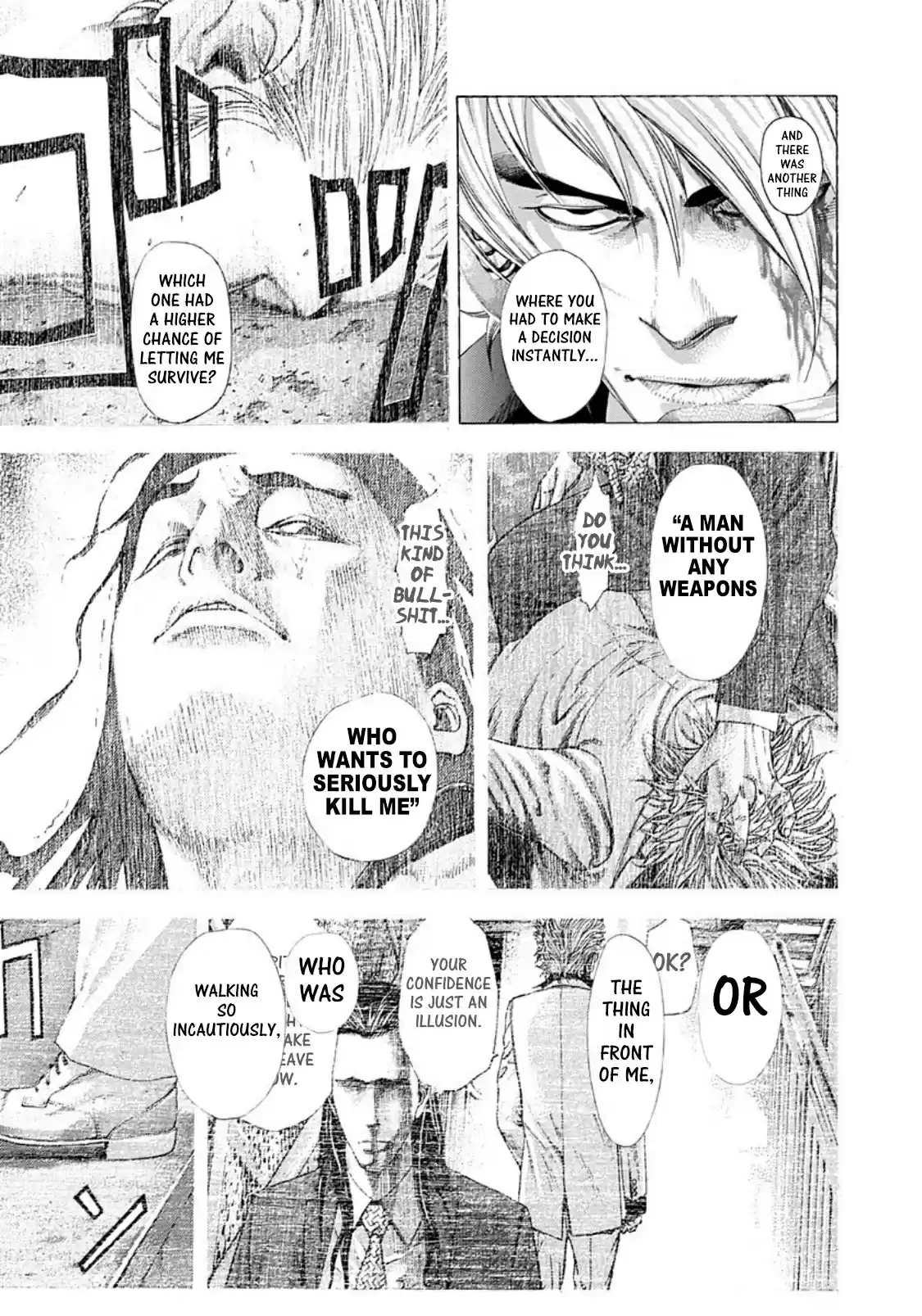 Usogui Vol. 24 Ch. 261 Invisible Holes