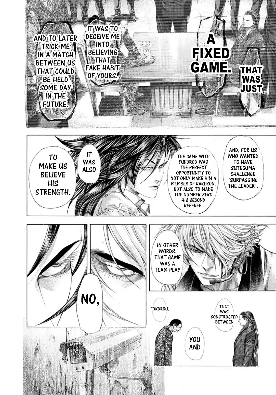 Usogui Vol. 24 Ch. 262 The Weird Feeling In Violence, Bullets And Deceit