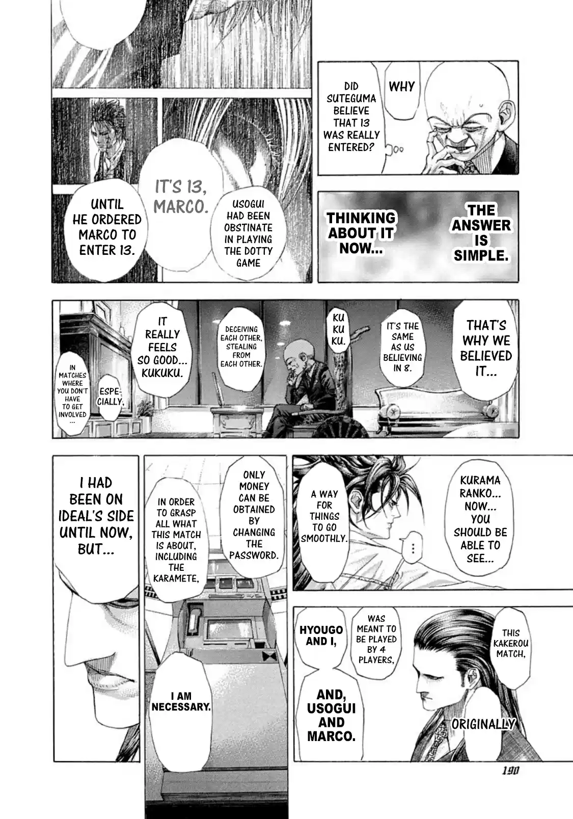 Usogui Vol. 24 Ch. 262 The Weird Feeling In Violence, Bullets And Deceit