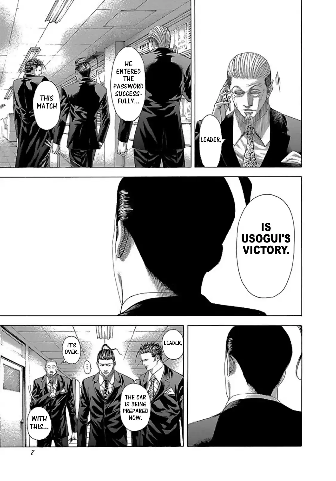 Usogui Vol. 25 Ch. 264 The Cursed Fools