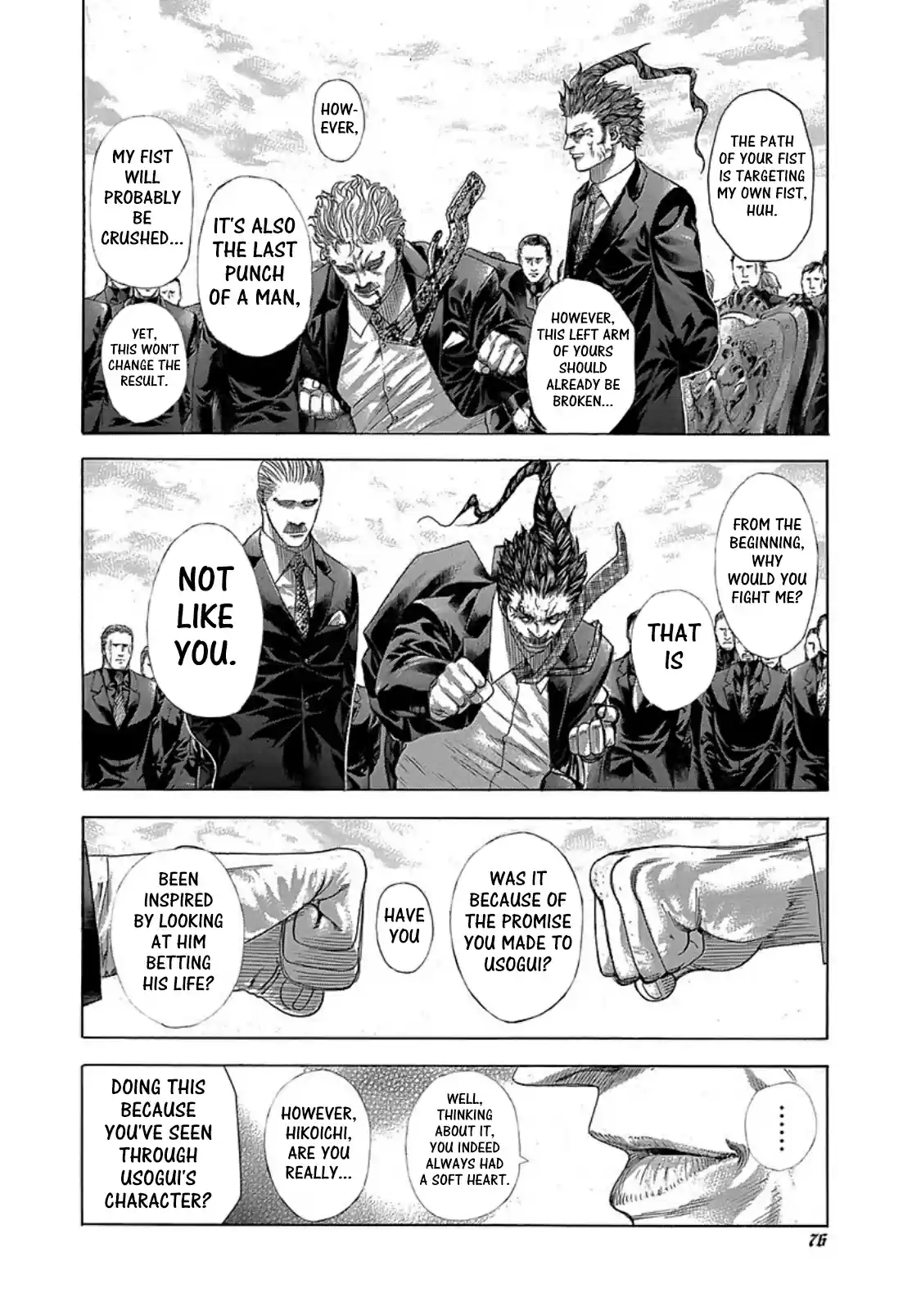 Usogui Vol. 25 Ch. 267 Violence Withers