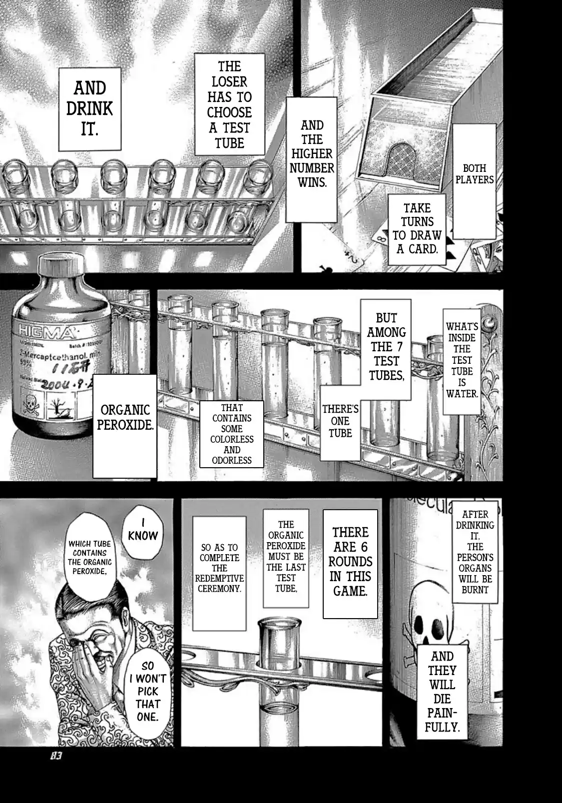 Usogui Vol. 25 Ch. 268 A Greedy Man