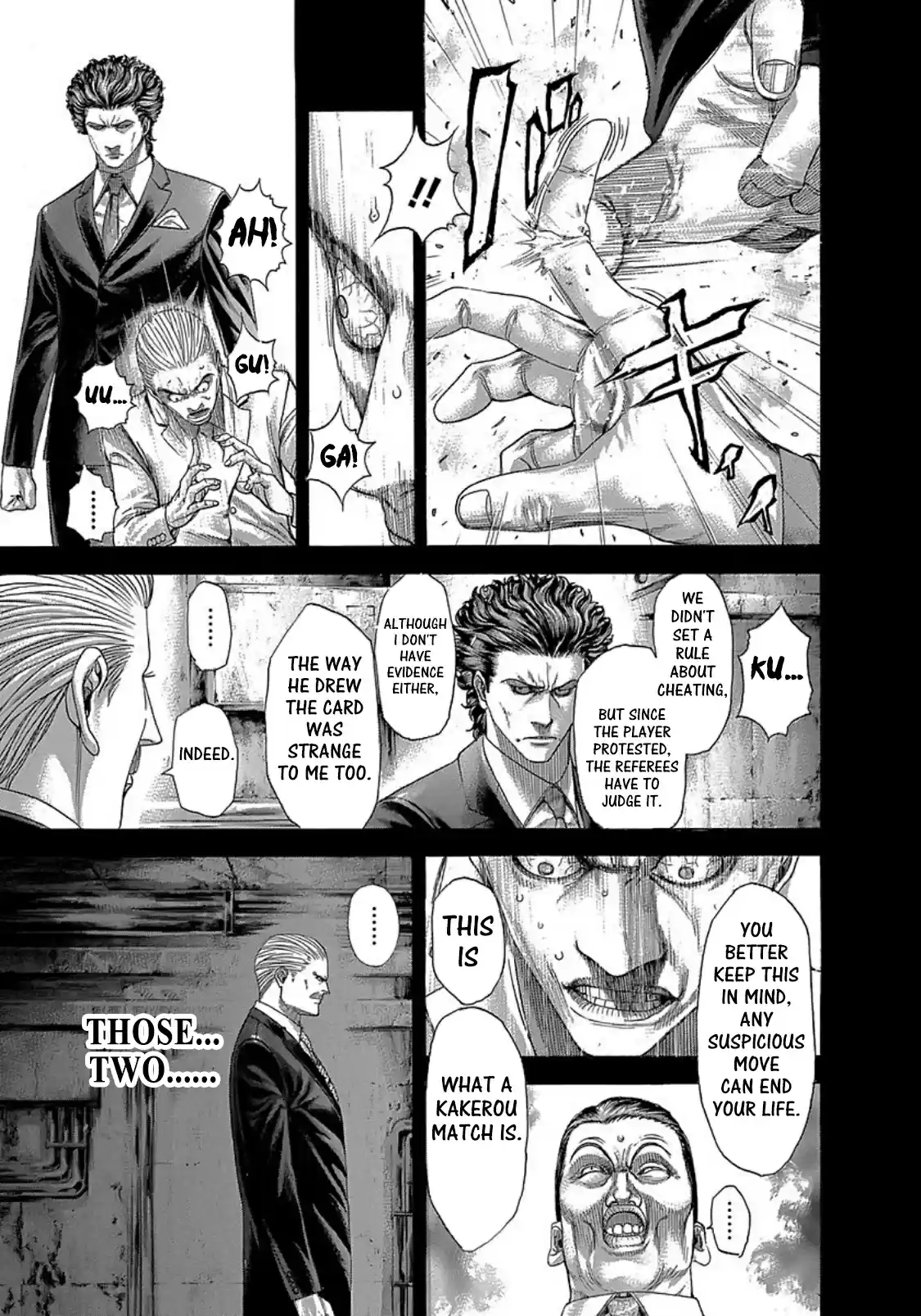Usogui Vol. 25 Ch. 268 A Greedy Man