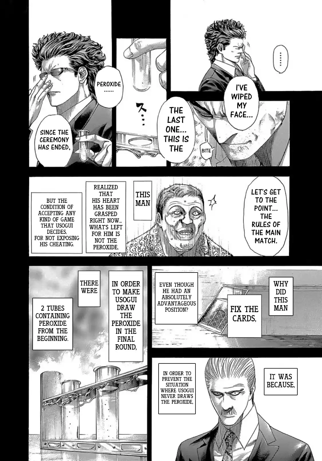 Usogui Vol. 25 Ch. 268 A Greedy Man