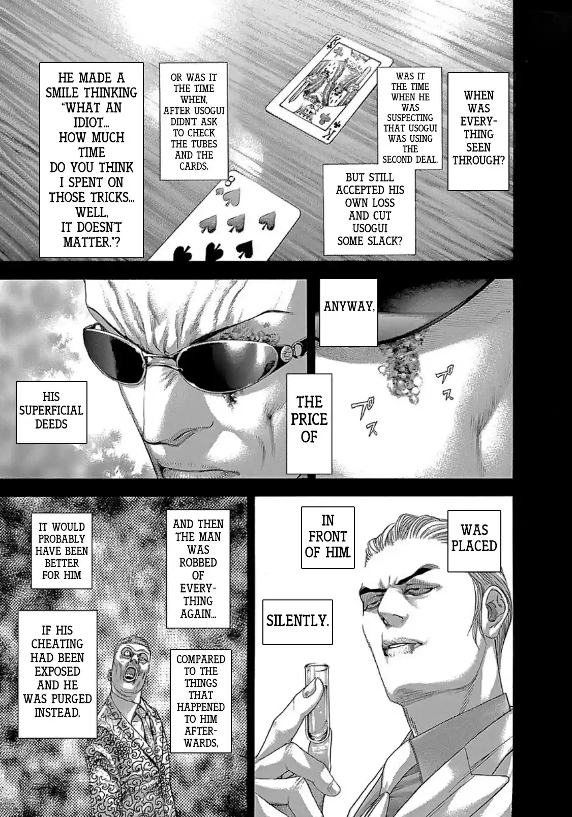 Usogui Vol. 25 Ch. 268 A Greedy Man