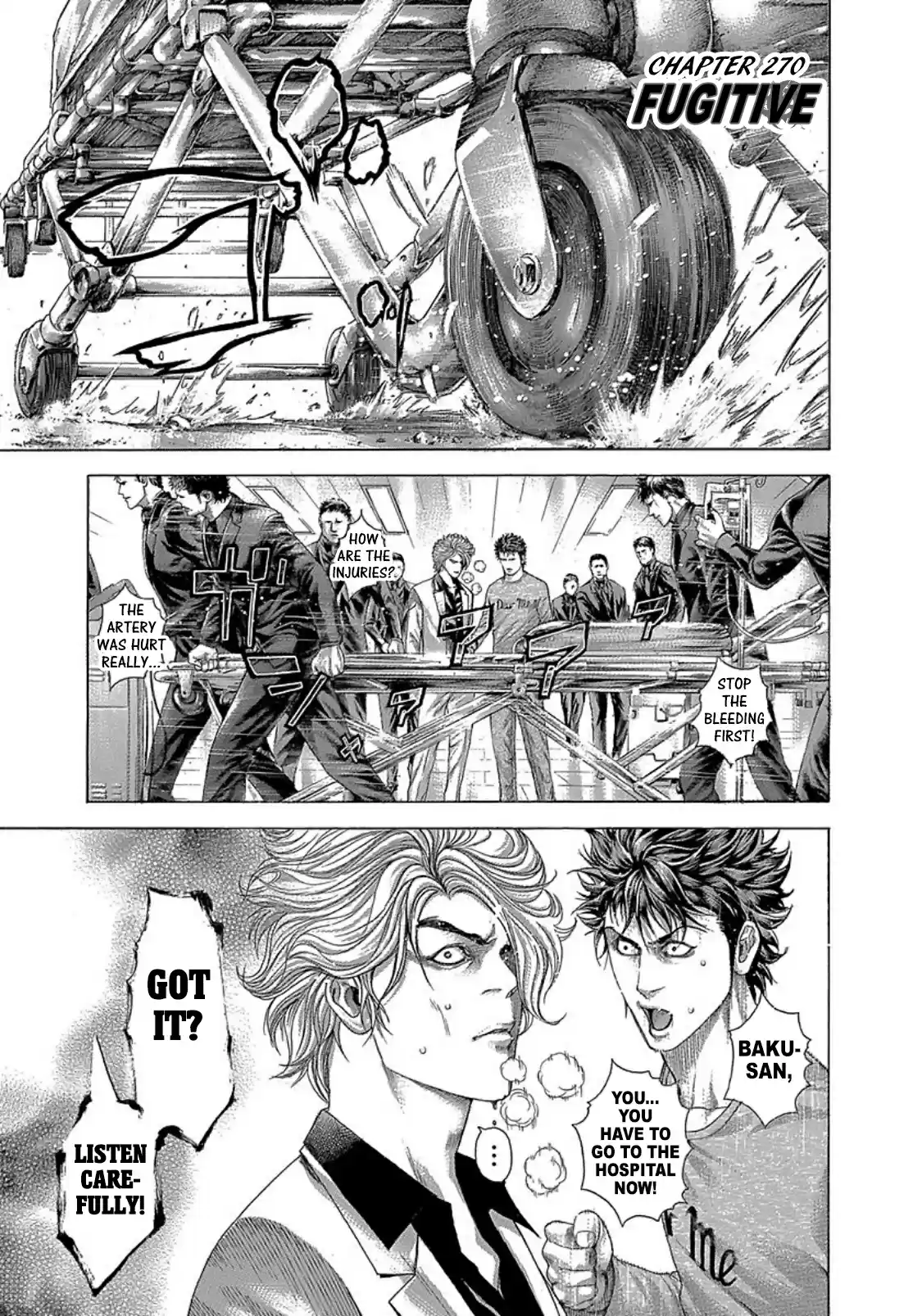 Usogui Vol. 25 Ch. 270 Fugitive