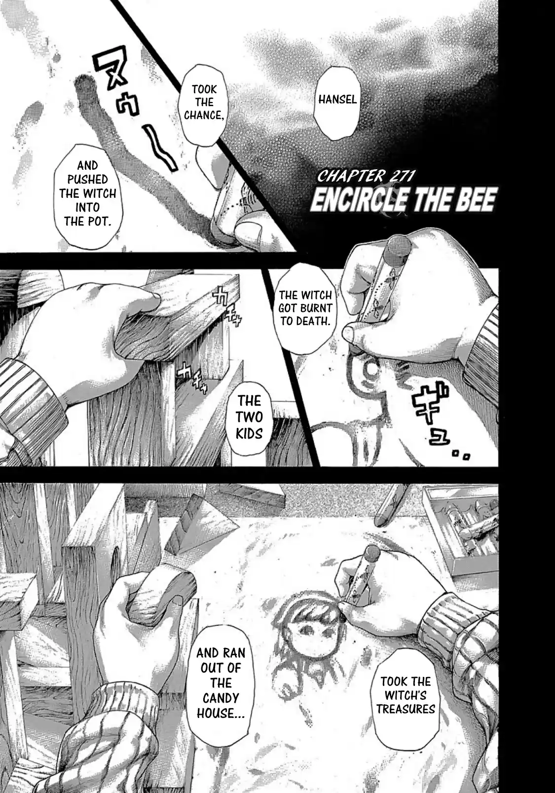 Usogui Vol. 25 Ch. 271 Encircle The Bee