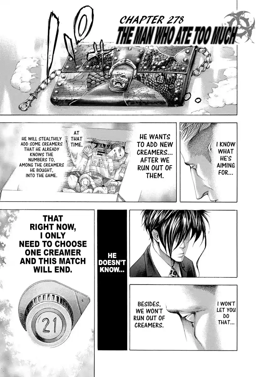 Usogui Vol. 26 Ch. 278 The Man Who Ate Too Much