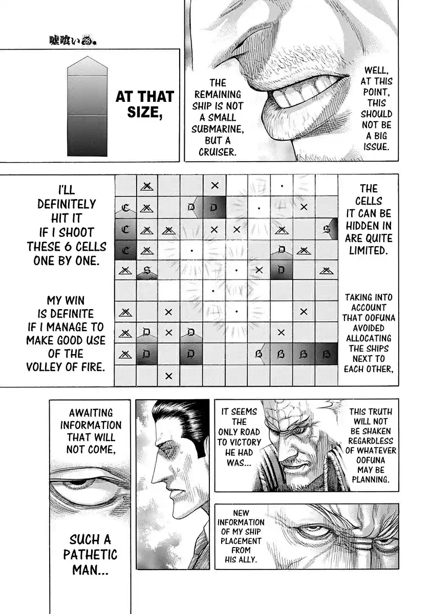 Usogui Vol. 28 Ch. 297 A Straight Ball Of Madness