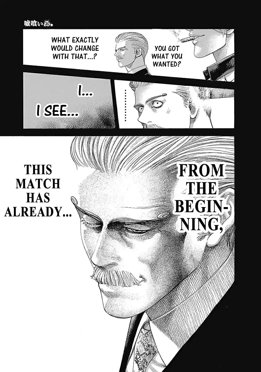 Usogui Vol. 36 Ch. 391 Hand Chopper