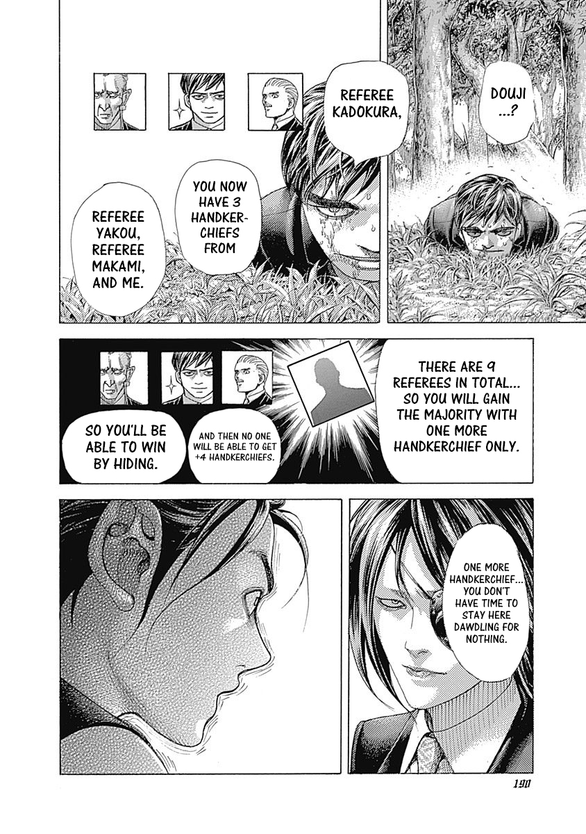 Usogui Vol. 44 Ch. 482 The Imprisoned Referee