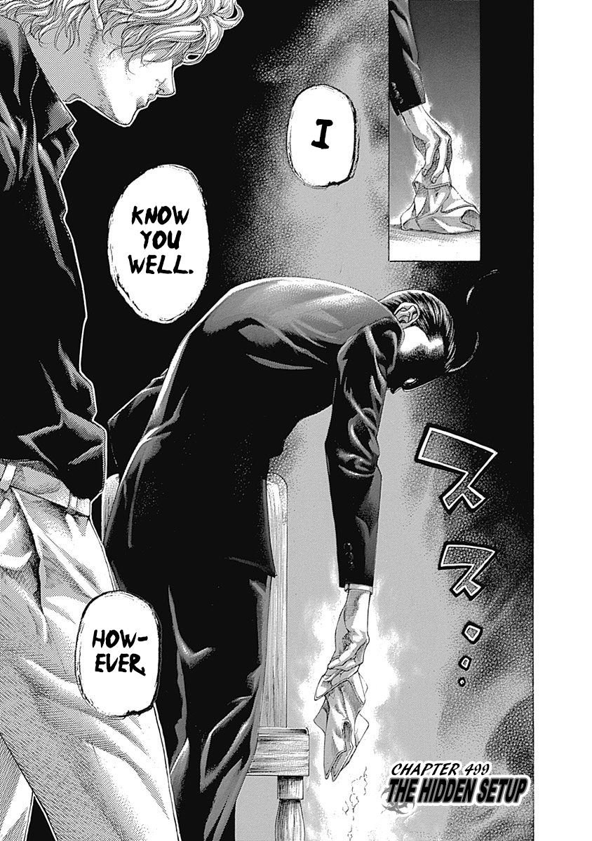 Usogui Vol. 46 Ch. 499 The Hidden Setup