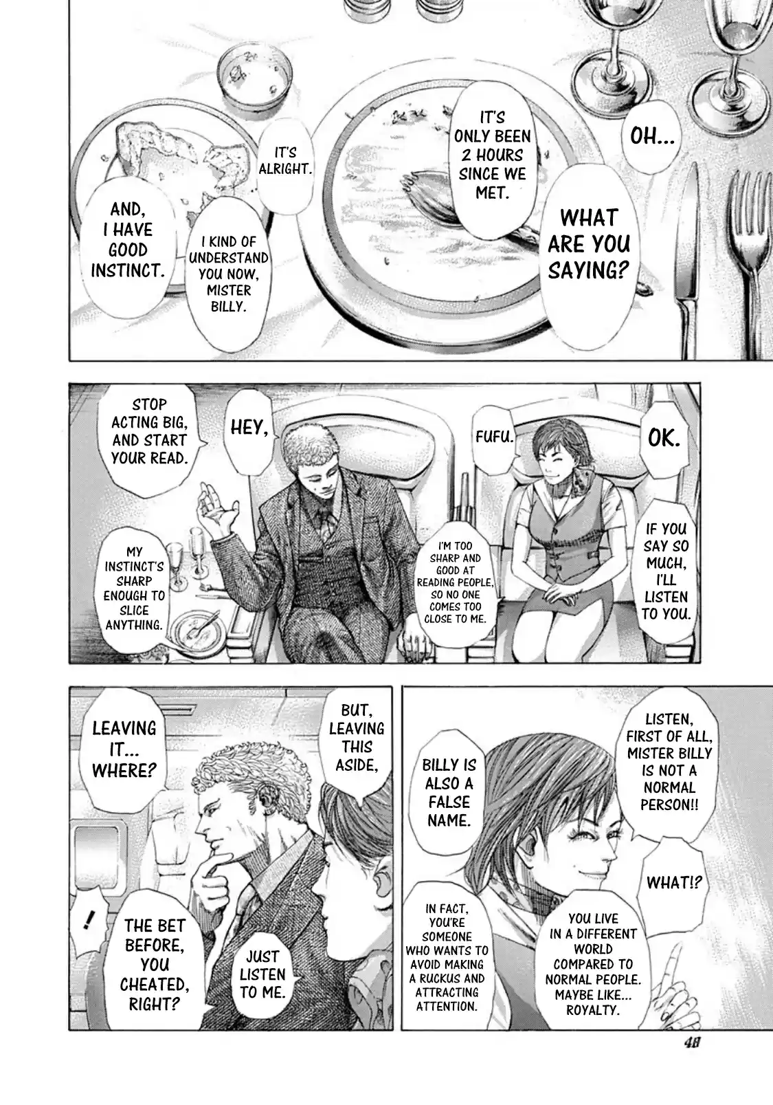 Usogui Vol.24 Chapter 255: Special Journey