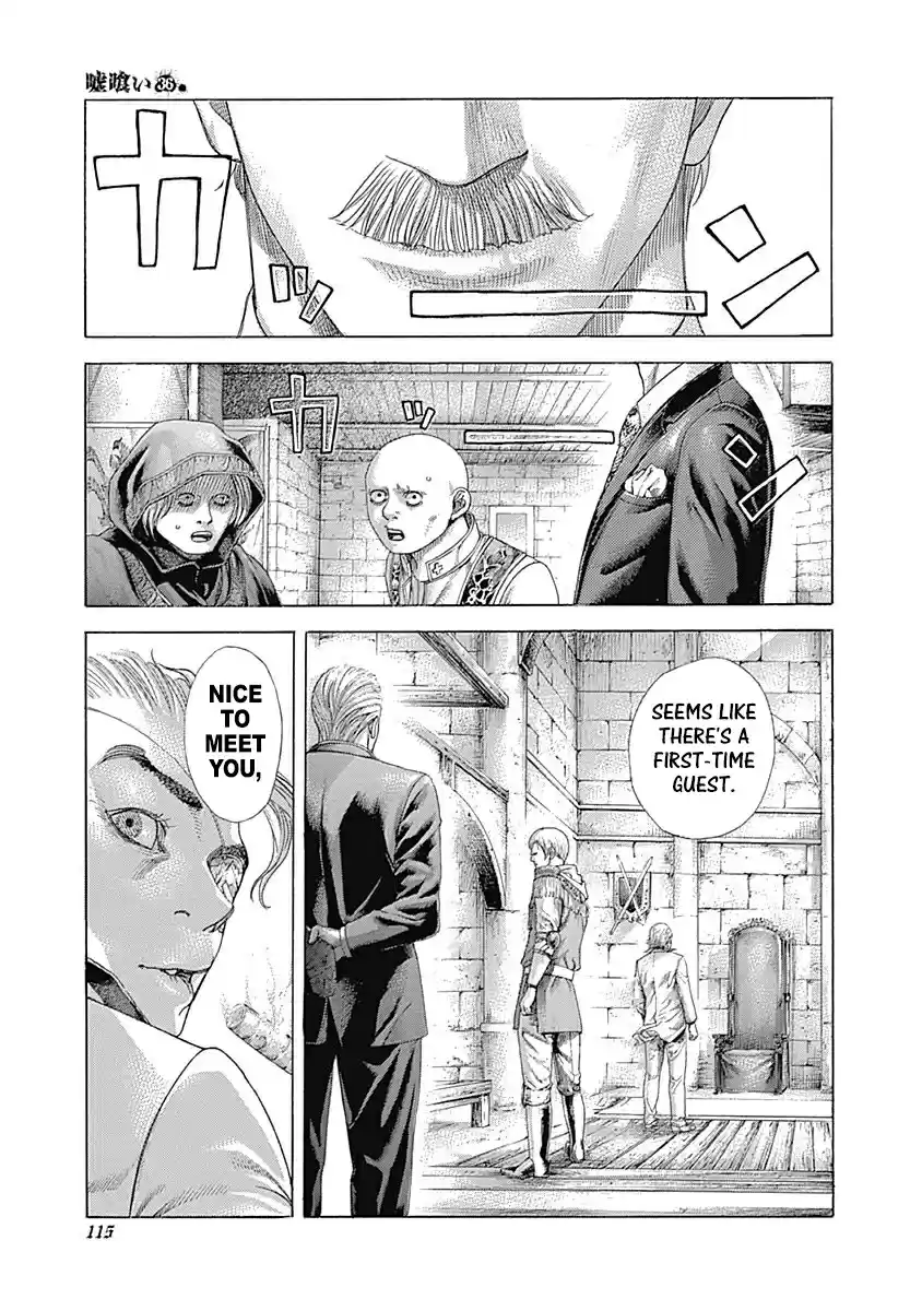 Usogui Vol.36 Chapter 390: No.0 Returns