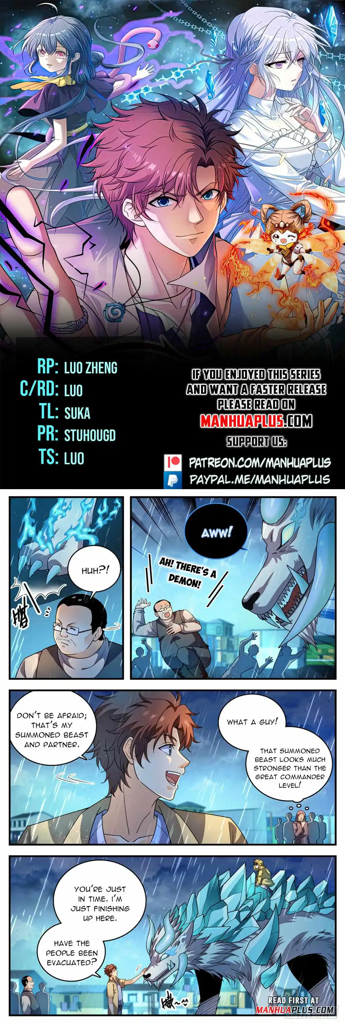 Versatile Mage Chapter 1033