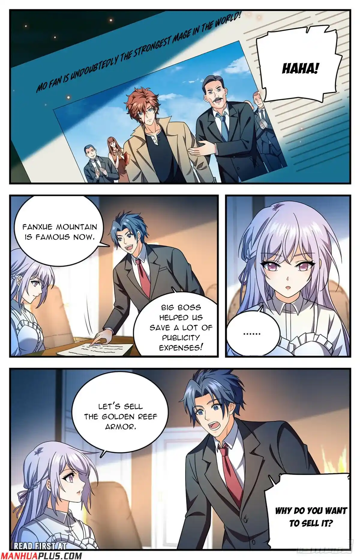 Versatile Mage Chapter 1117