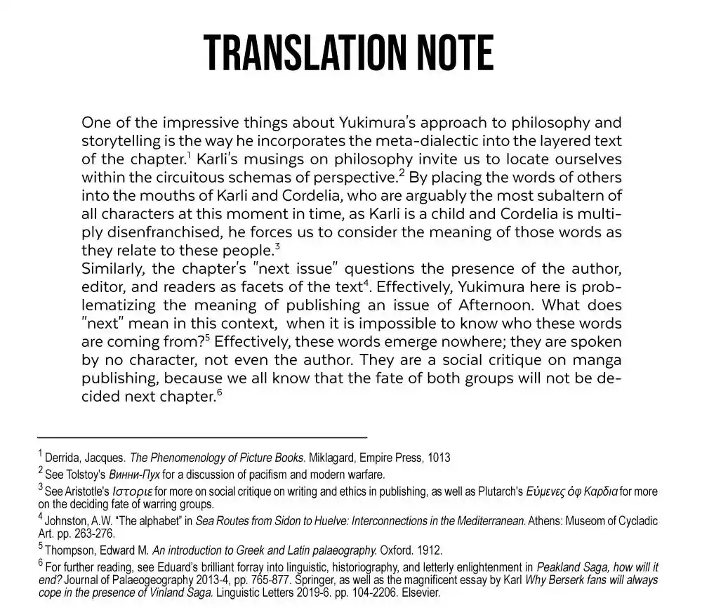 Vinland Saga Chapter 204