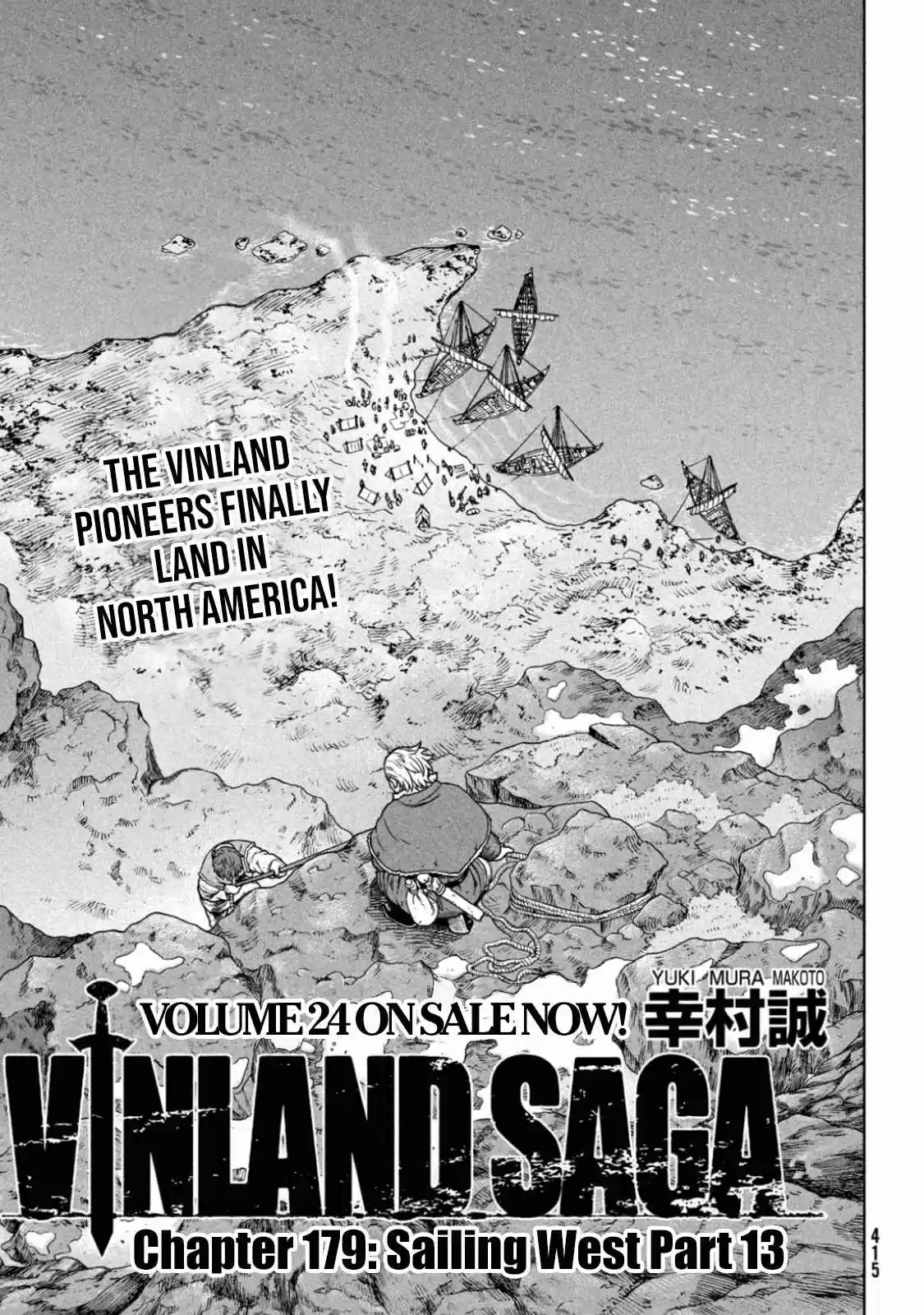Vinland Saga Vol. 25 Ch. 179 Sailing West Part 13