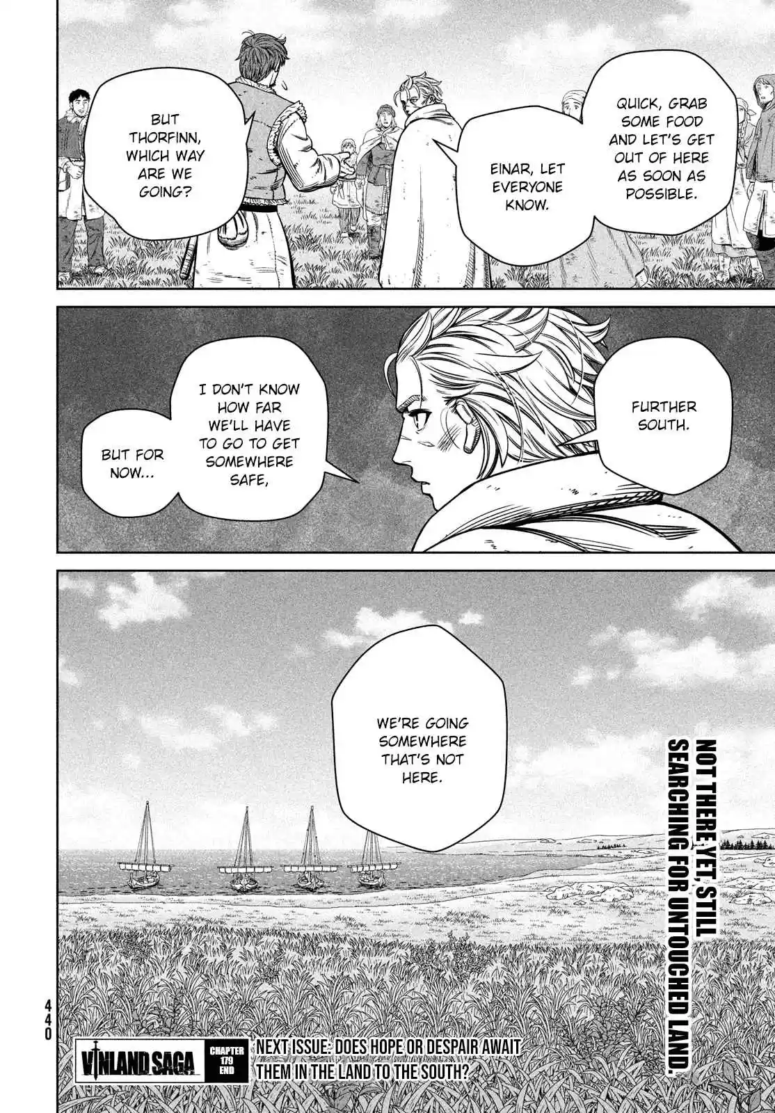 Vinland Saga Vol. 25 Ch. 179 Sailing West Part 13