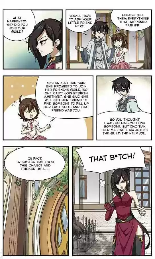 Virtual World: Close Combat Mage Ch. 8.5 Rebirth Amethyst Guild