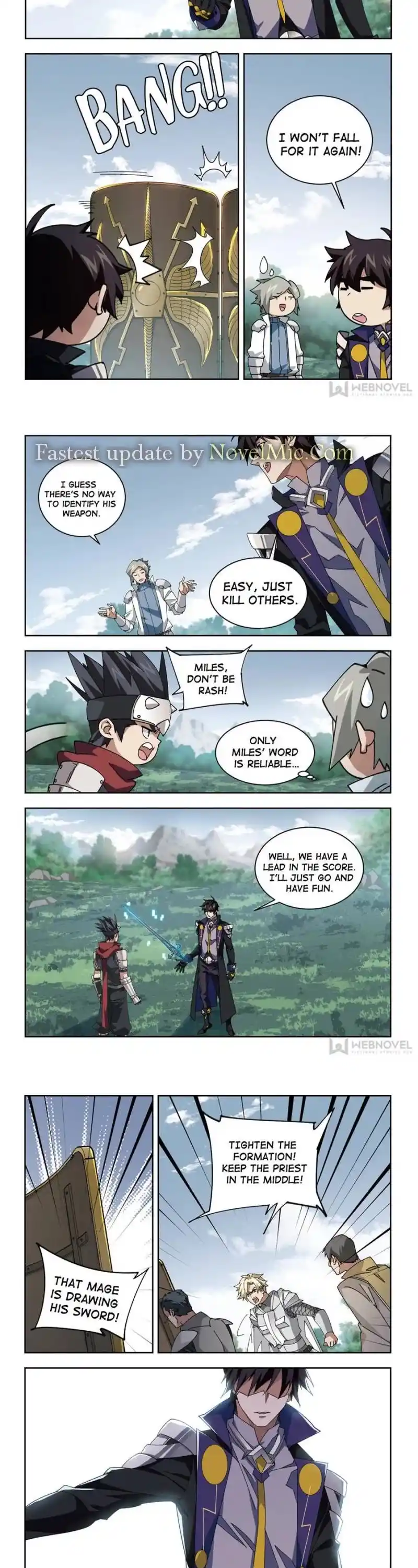 Virtual World: Close Combat Mage Chapter 285