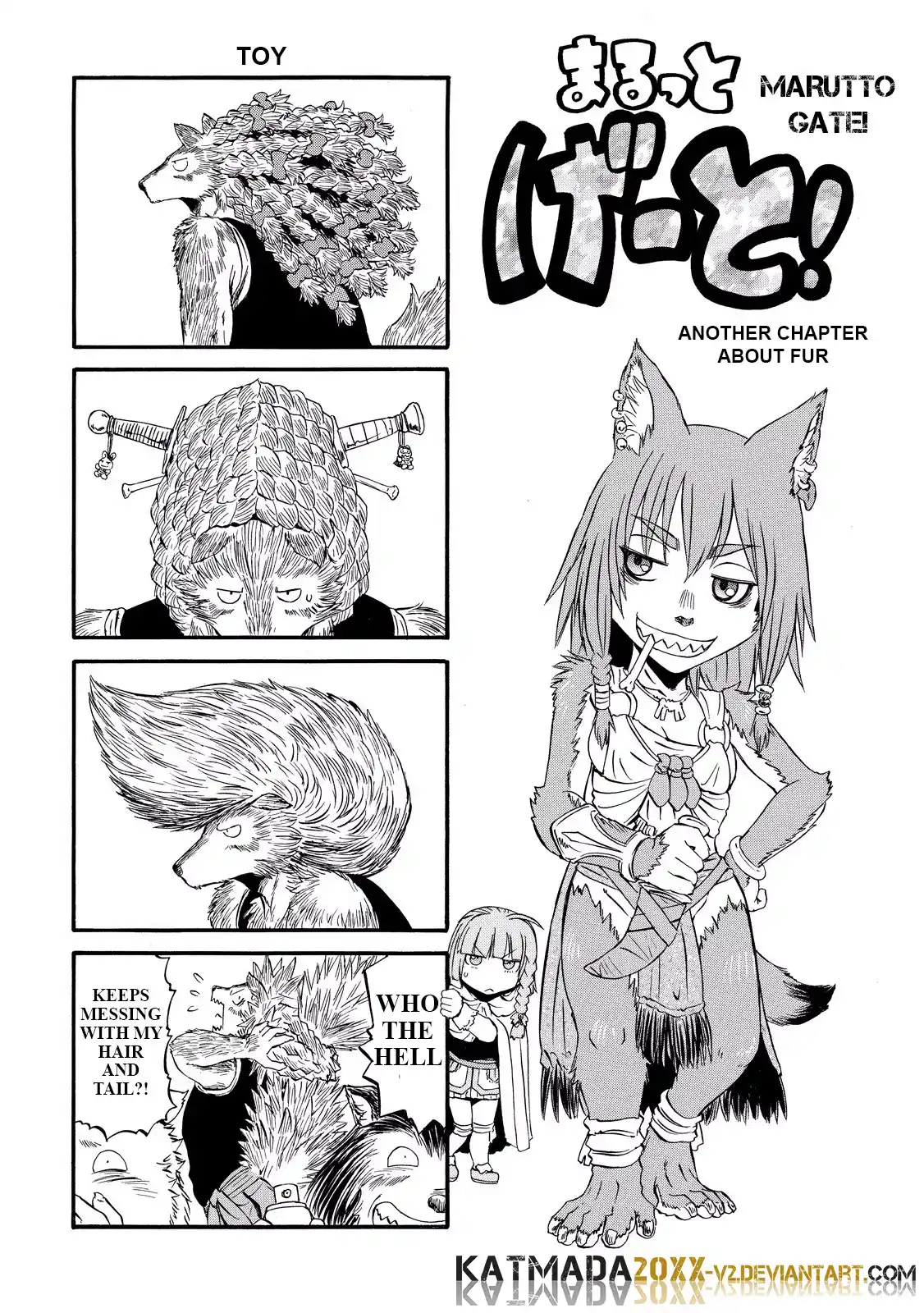 Vol.11 Chapter 62.55: Marutto Gate! Another Chapter About Fur