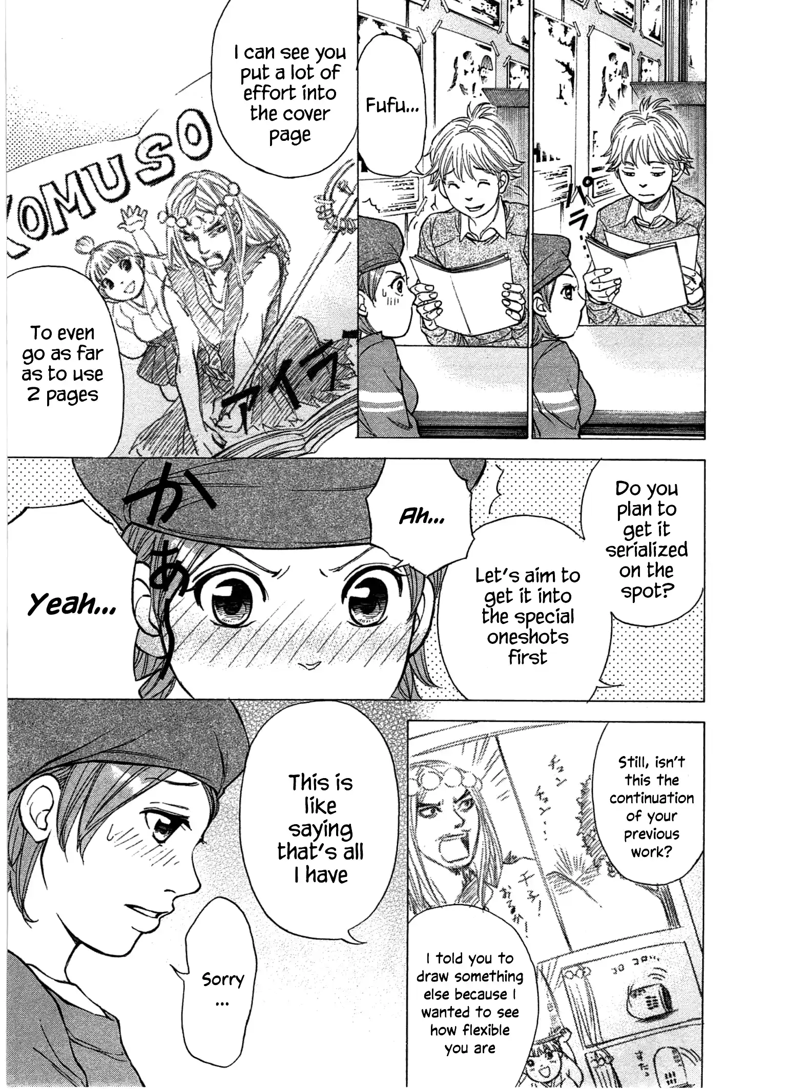 Vol.5 Chapter 38: Ch 38: Forward! Chihaya’S Road To Becoming A Mangaka!