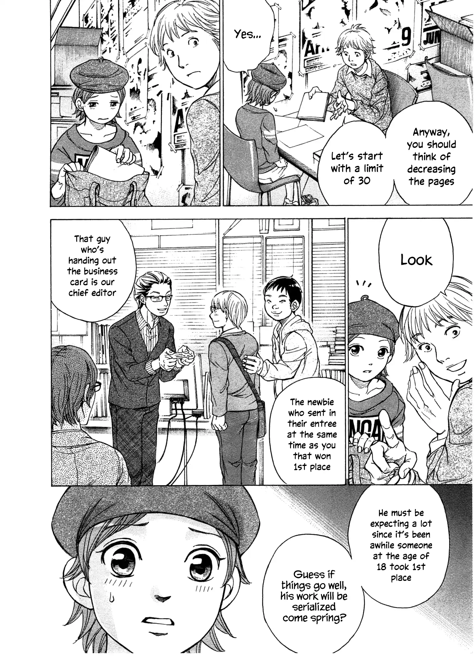 Vol.5 Chapter 38: Ch 38: Forward! Chihaya’S Road To Becoming A Mangaka!
