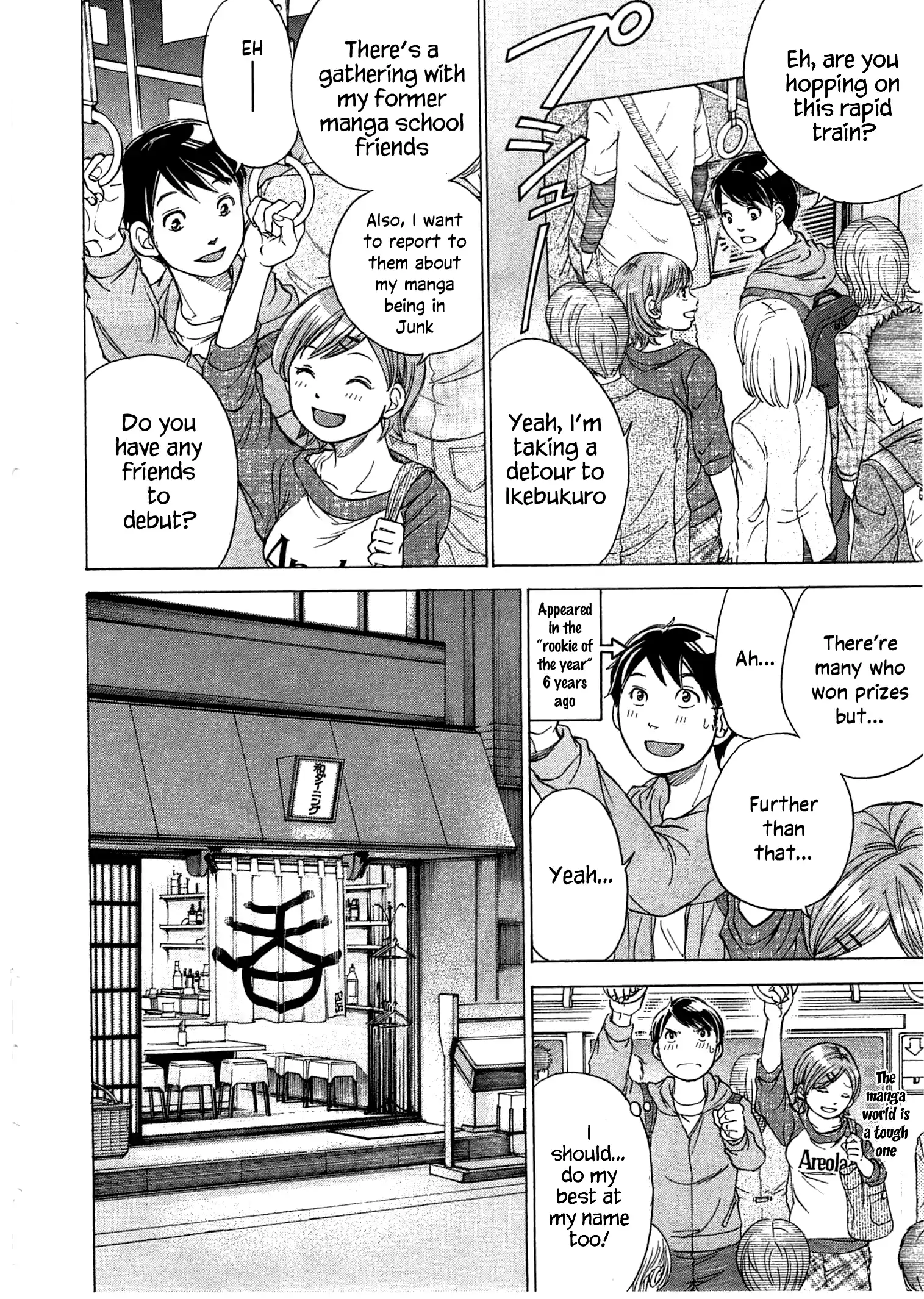 Vol.5 Chapter 38: Ch 38: Forward! Chihaya’S Road To Becoming A Mangaka!