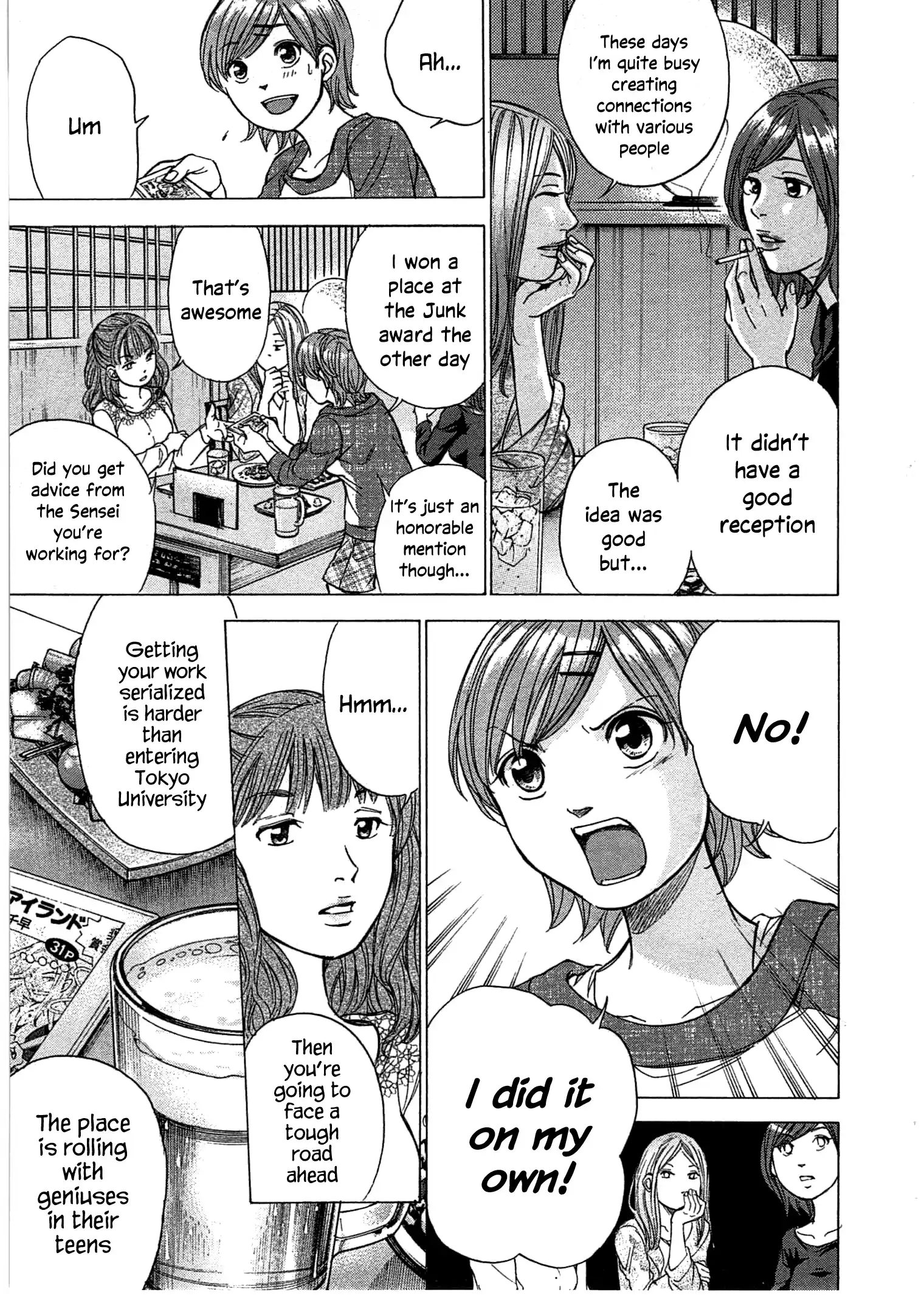 Vol.5 Chapter 38: Ch 38: Forward! Chihaya’S Road To Becoming A Mangaka!