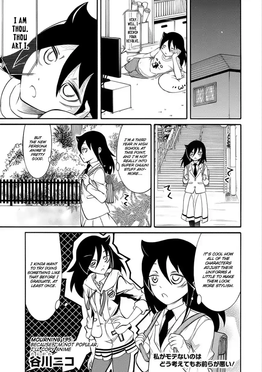 WataMote Chapter 135