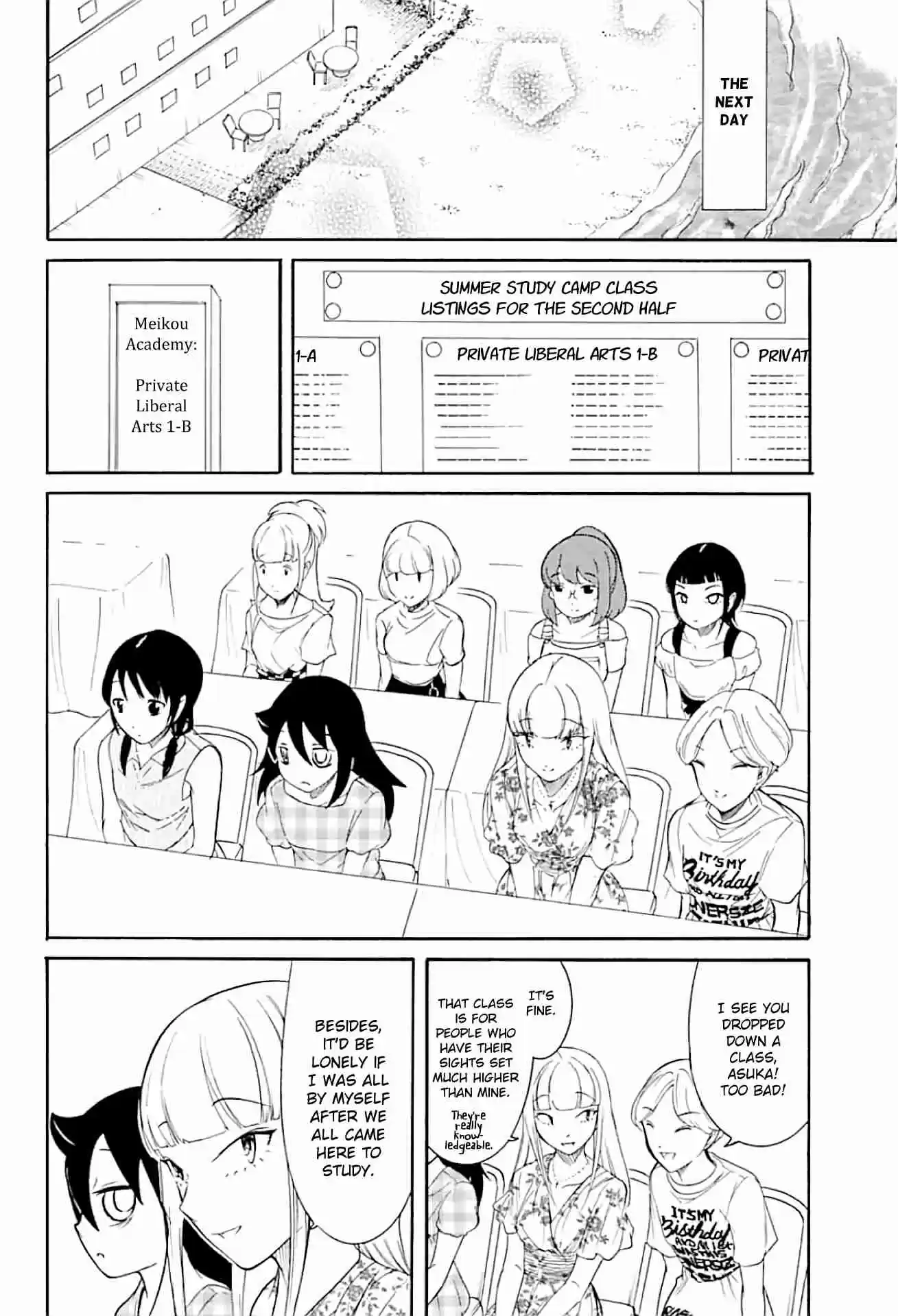 WataMote Chapter 174